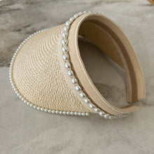 Charger l'image dans la galerie, Casquette de plage en paille
