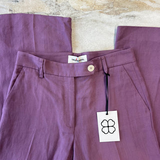 Pantalon en lin et viscose True Royal