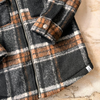 Veste à carreaux Deux par Deux 6 ans