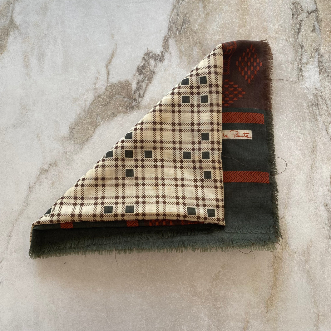 Foulard rectangulaire Oscar de la Renta