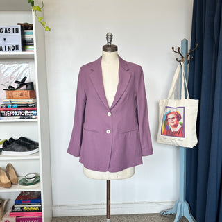 Veston en lin et viscose True Royal