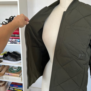 Manteau blouson réversible Skyline Frank and Oak