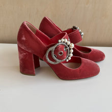 Charger l'image dans la galerie, Chaussures velours Miu Miu

