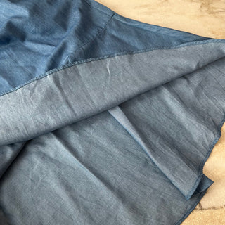 Jupe en chambray Meemoza