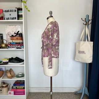 Blouse transparente Sandwich