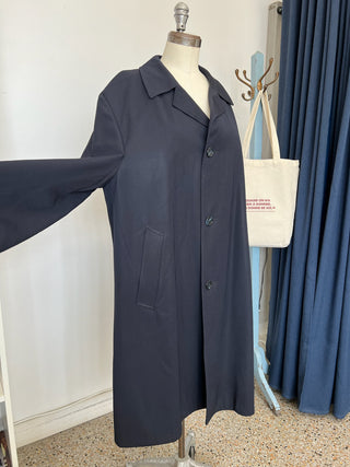 Manteau trench coat imperméable doublé en laine Aquascutum