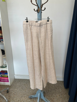 Pantalon en lin D. Exterior