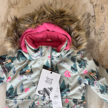 Charger l&#39;image dans la galerie, Manteau d&#39;hiver forêt et fleurs Deux par Deux
