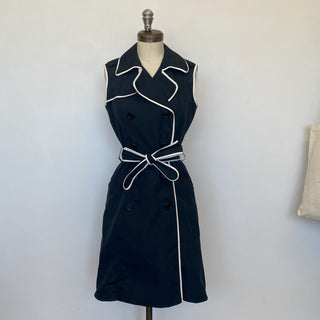 Robe bleue portefeuille Aquascutum