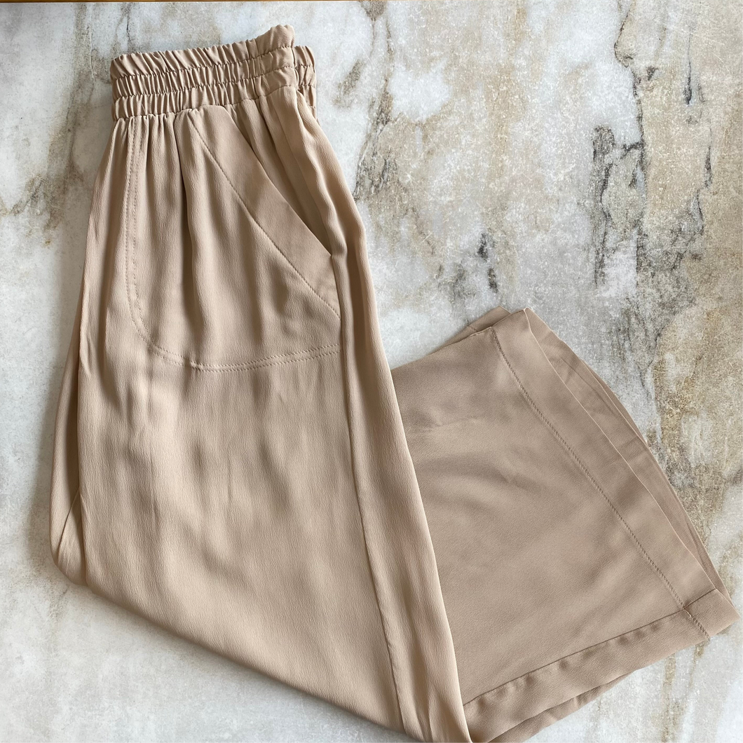 Pantalon Carla G beige