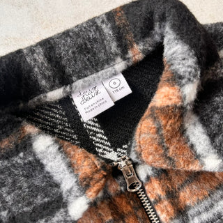 Veste à carreaux Deux par Deux 6 ans
