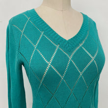 Charger l&#39;image dans la galerie, Chandail à manches longues BCBG Maxazria turquoise
