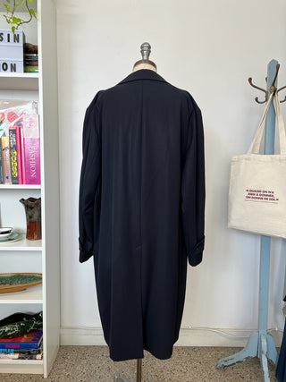 Manteau trench coat imperméable doublé en laine Aquascutum