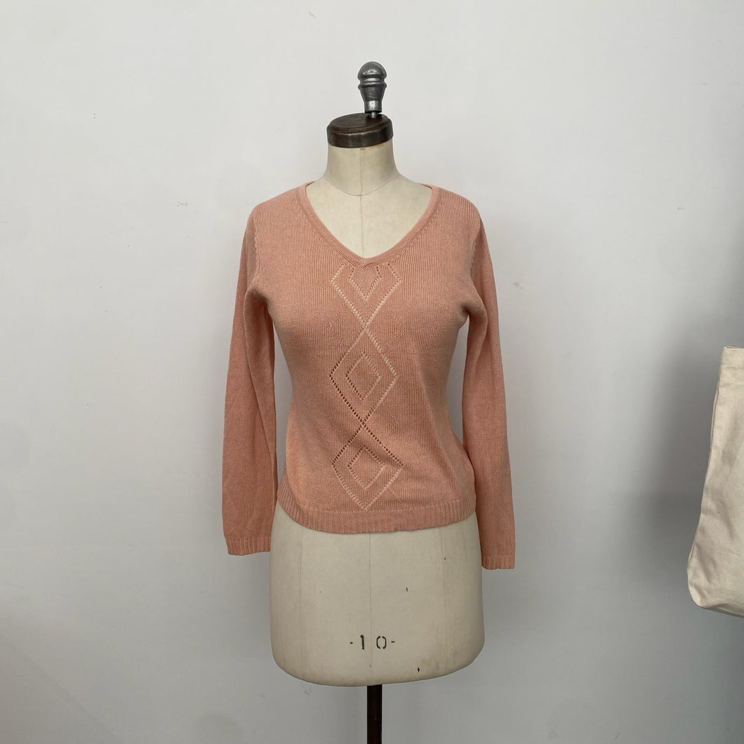 Chandail à manches longues BCBG Maxazria rose pâle