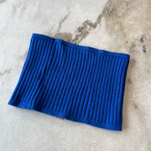 Charger l'image dans la galerie, Cache-cou mi-saison tricot bleu Deux par Deux
