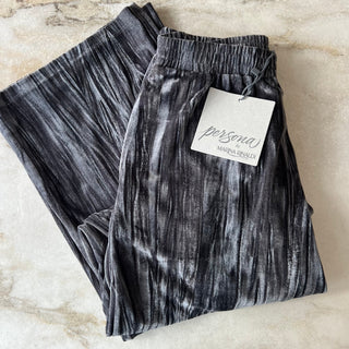 Pantalon en jersey de velours Persona par Marina Rinaldi
