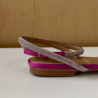 Chaussures Bow Flat rose Bibi Lou