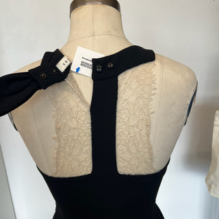 Robe boucle et dentelle Sandro