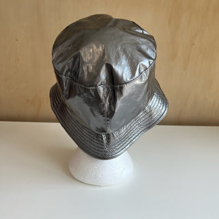 Chapeau cloche argenté Palme