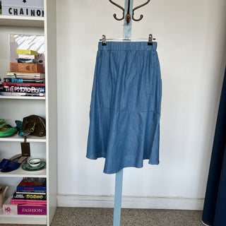 Jupe en chambray Meemoza