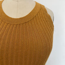 Charger l&#39;image dans la galerie, Camisole jaune côtelée An&#39;ge
