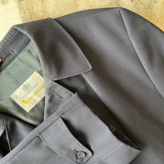 Manteau trench coat imperméable doublé en laine Aquascutum