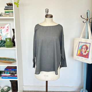 Blouse grise Carla G