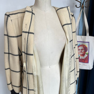 Manteau vintage en laine Valentino Miss V