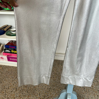 Pantalon cuir métallique Pierrot An'ge