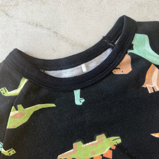 Chandail pyjama dinosaures Deux par Deux 4 ans