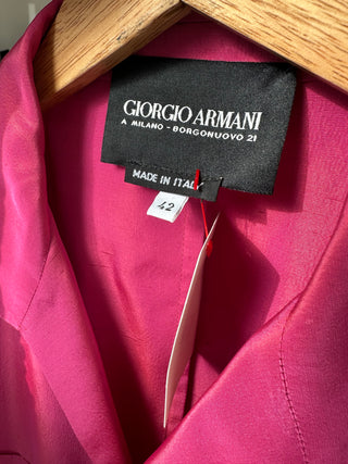 Veston vintage rose Giorgio Armani