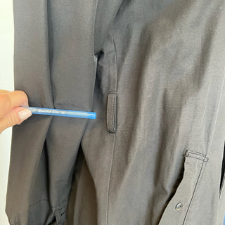 Manteau trench coat noir Raw