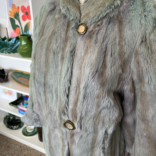 Manteau vintage en fourrure