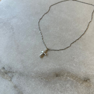 Collier croix argent 925