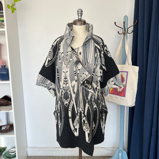 Veste motifs équestres Simon Chang