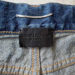 Pantalon jeans droit Saint-Laurent