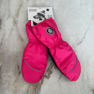 Mitaines hiver rose Deux par Deux 12/14 ans