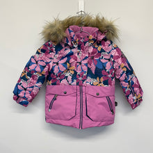 Charger l&#39;image dans la galerie, Manteau d&#39;hiver fleurs et jungle Deux par Deux 4 ans
