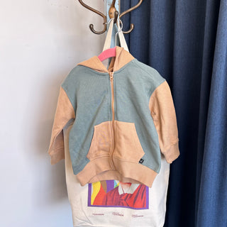 Veste en molleton à capuchon Deux par Deux