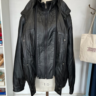 Manteau en cuir Chaps Ralph Lauren