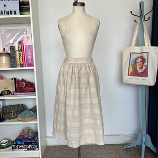 Jupe coton et lin vintage Escada by SRB