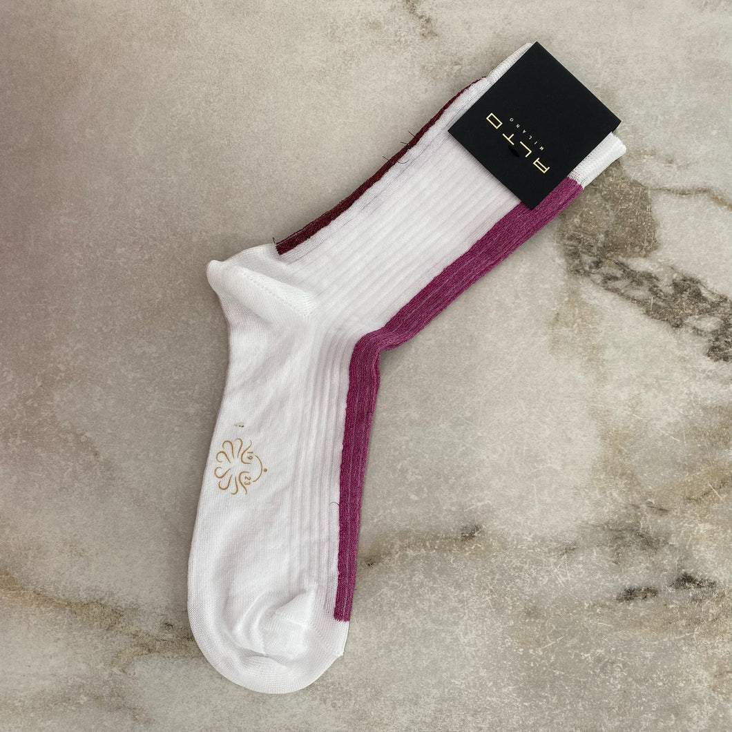Chaussettes Pluto blanches