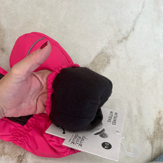 Mitaines hiver rose Deux par Deux 12/14 ans