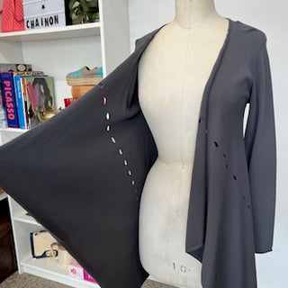Veste ouverte grise Sarah Pacini