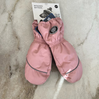Mitaines hiver rose Deux par Deux 8/10 ans