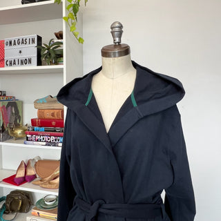Peignoir unisexe à capuchon Ossington II Vallier