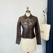 Charger l&#39;image dans la galerie, Veste en cuir M0851
