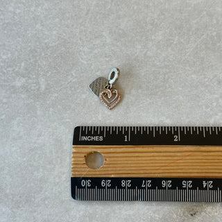 Breloque pendentifs cœurs Pandora