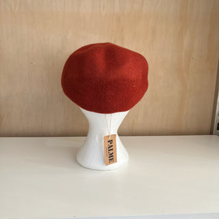 Chapeau béret en laine Palme