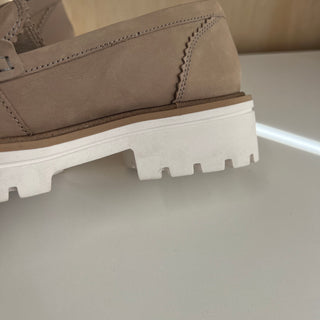 Chaussures loafers beige Caprice